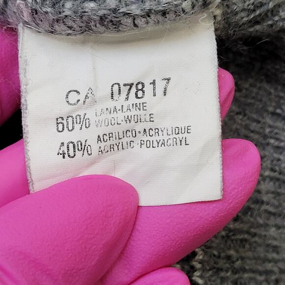 Vintage Pronto-Uono Sweater Womens XL 23x23 Diamond Argyle - Picture 7 of 11